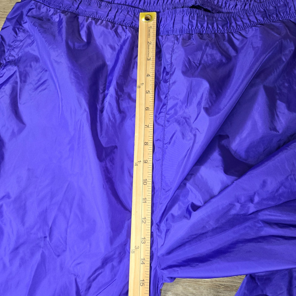 Vintage Woolrich Pack It Rain Pants Womens L Purple Packable Hiking Camping Vtg - Picture 8 of 15